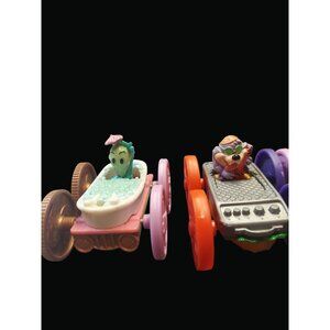 Vintage McDonald's Tiny Toons Lot of 4 Flip Cars